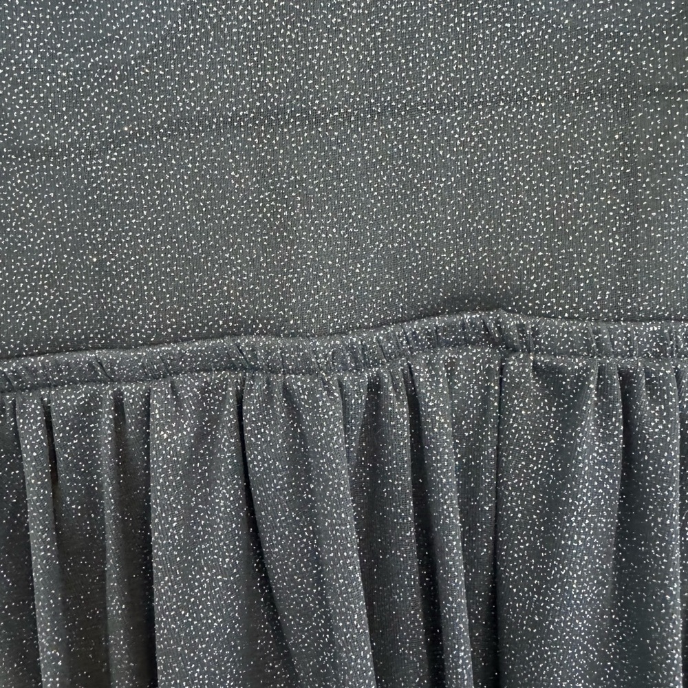 Majorelle - Sheer Sparkly Grey Dress - Size S - Picture 6 of 9